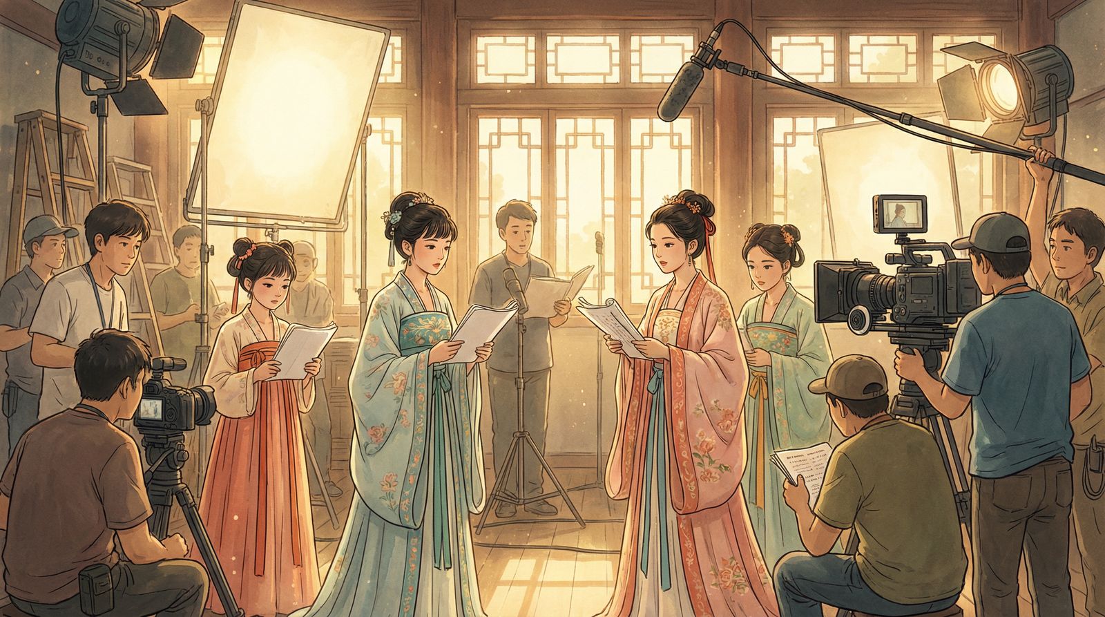 萝莉岛传媒幕后花絮