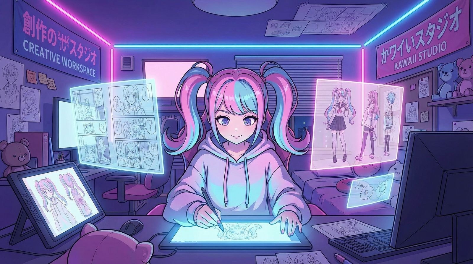 萝莉岛传媒二次元创作