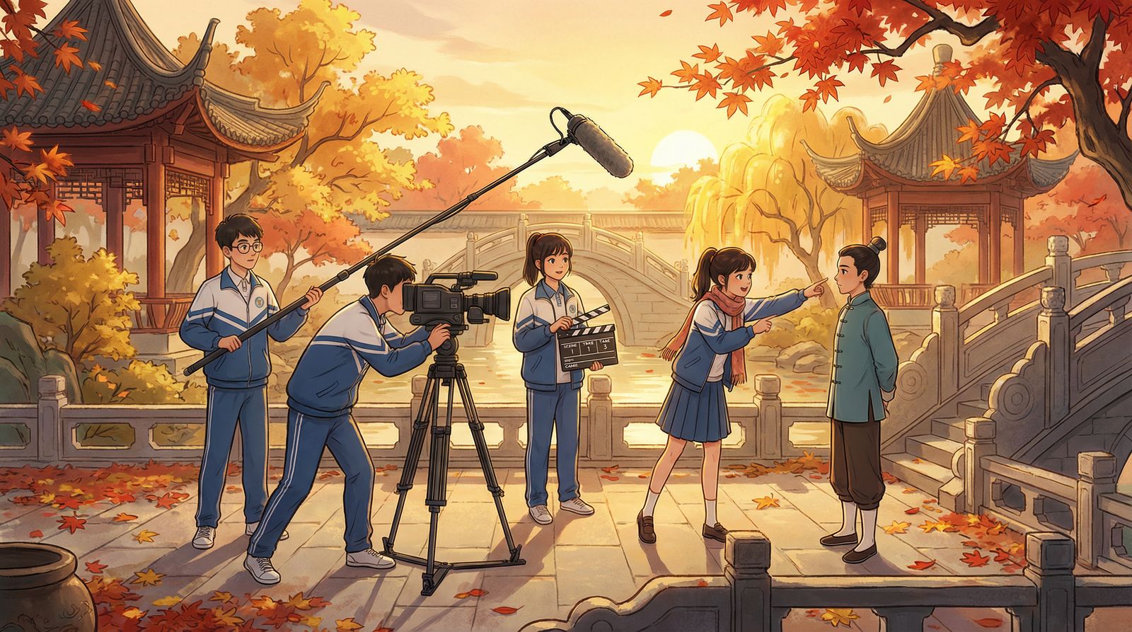 萝莉岛传媒校园短片